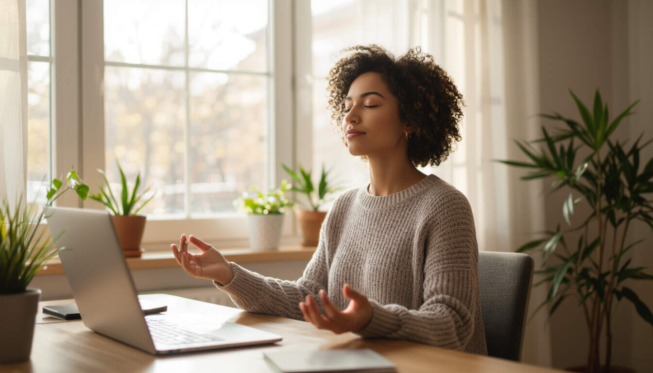 Discover how mindfulness apps can help adults with ADHD maintain focus and balance in remote work settings. This article offers practical advice on selecting and using these tools to enhance productivity and well-being, with tips tailored for neurodivergent individuals.